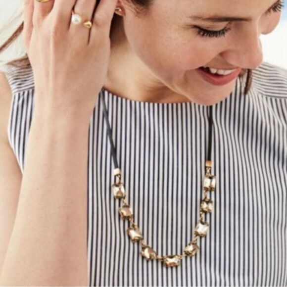 stella & dot ~ NEW Reese sparkle necklace ~ versatile - Picture 8 of 14